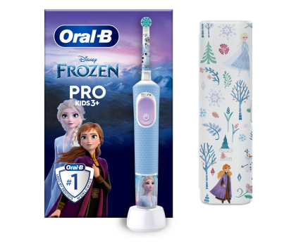 Szczoteczka elektryczna Oral-B Szczoteczka rotacyjna ProKids Kraina Lodu (3+, z etui)